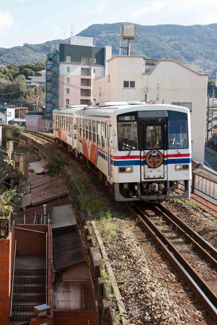 １０年前あの頃 松浦鉄道１００形引退 送り込み回送: 門鉄 早岐客貨車区